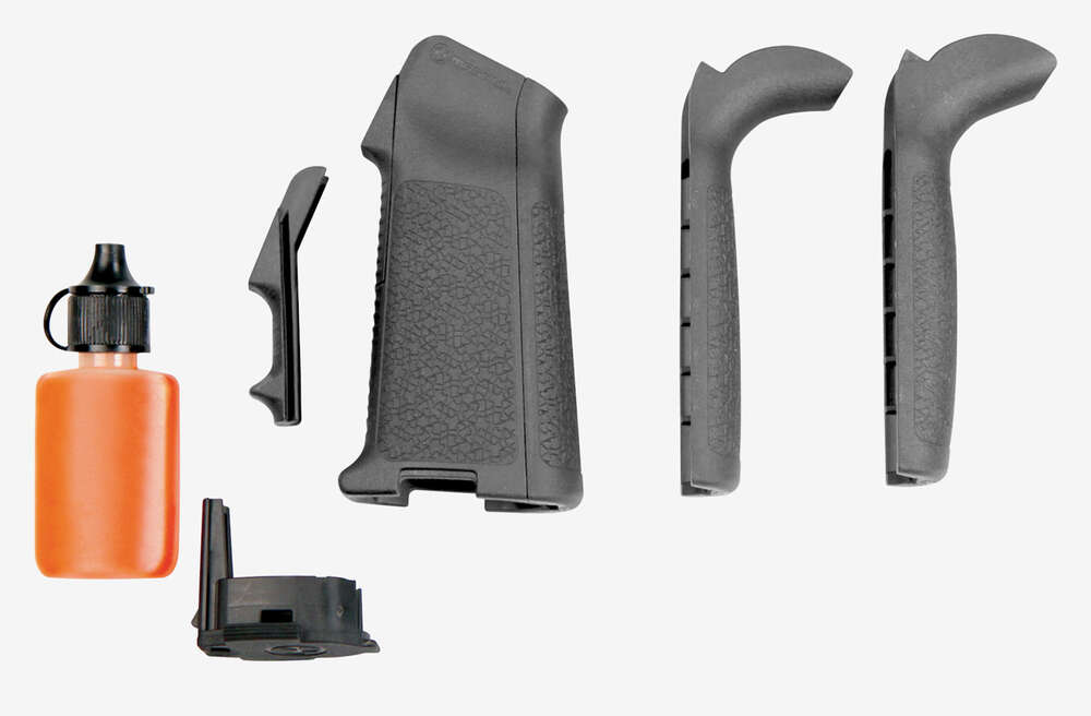 Grips Pads Stocks Magpul Industries Polymer MAGPUL MAG520-GRY  MIAD GEN1.1 GRIP KIT TYPE 1